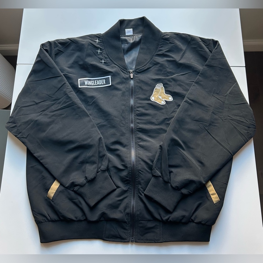 Boston Red Sox Exclusive Fourth Wing Flight Bomber Jacket